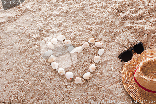 Image of The abstract sandy tropical beach