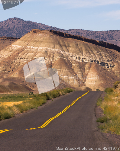 Image of Painted Hills Fossil Beds Oregon State USA North America