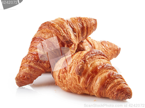 Image of freshly baked croissants