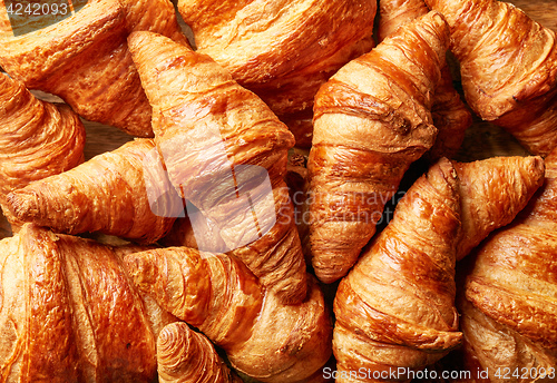 Image of freshly baked croissants