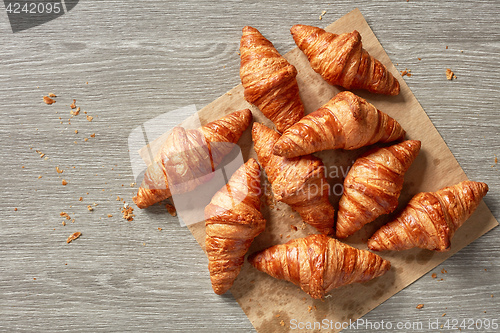 Image of freshly baked croissants