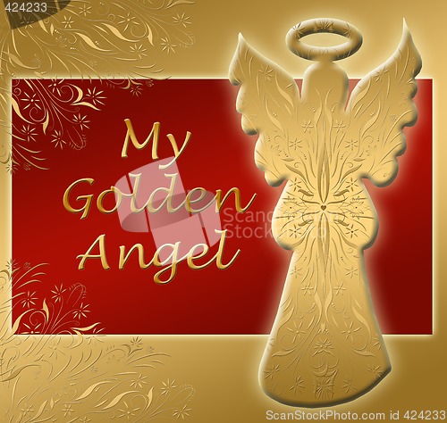 Image of golden angel