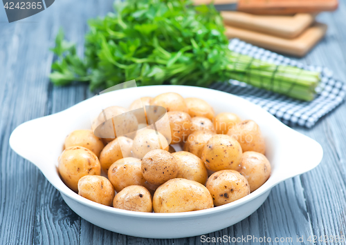 Image of raw potato
