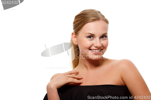 Image of Woman on clean white background