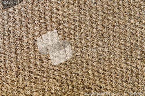 Image of natural sisal matting surface