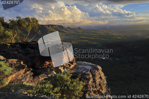 Image of Views over the Megalong Valley Blue Mountains Australia