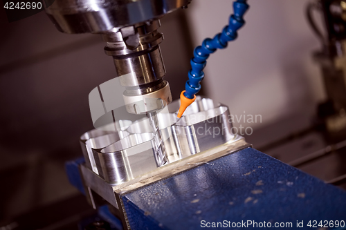 Image of Metalworking CNC milling machine.