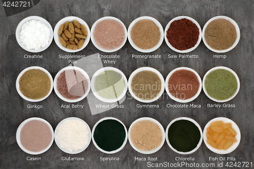 Image of Body Building Supplement Powders 