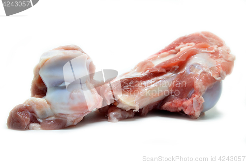 Image of Pig bone used for cooking soup base
