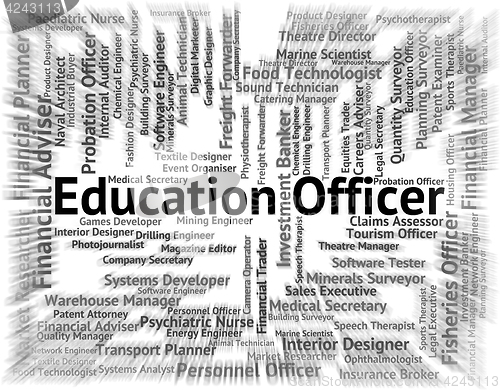 Image of Education Officer Means Occupation Occupations And Educated