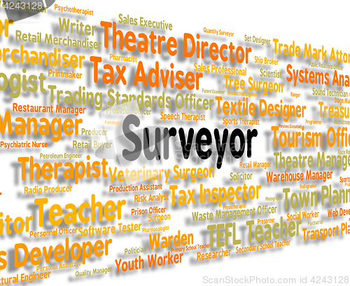 Image of Surveyor Job Represents Hiring Employment And Hire