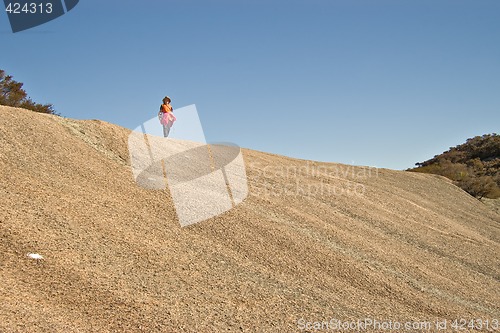 Image of on top the rock