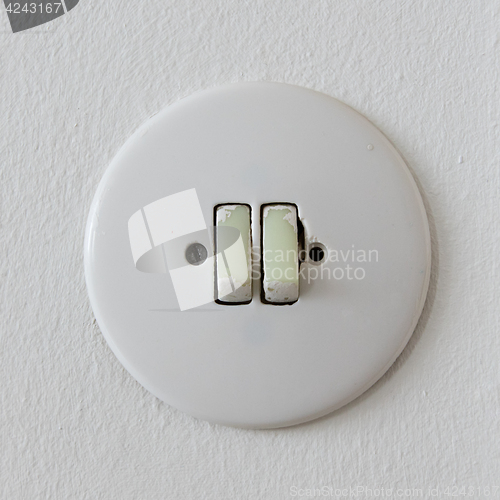 Image of Electrical light wall switch