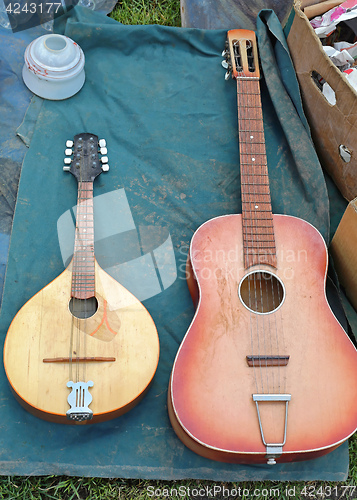 Image of Mandola and Guitar