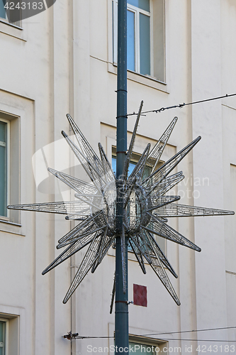 Image of Star at Light Pole