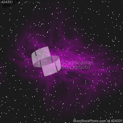 Image of space nebula