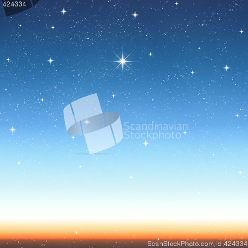 Image of bright star