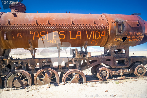 Image of Machine on railway