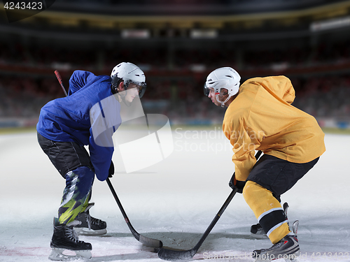 Image of ice hockey sport players