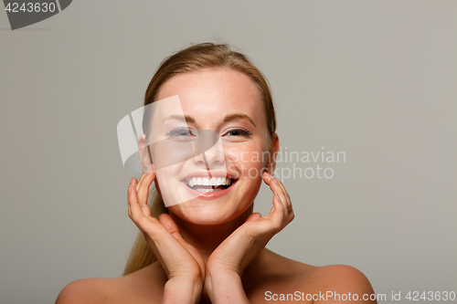 Image of Photo of beautiful young model