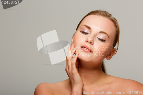 Image of Portrait of beautiful young girl