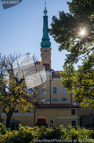 Image of View of Riga in the autumn