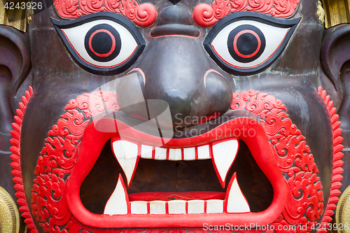 Image of Bhairab Mask from Nepal