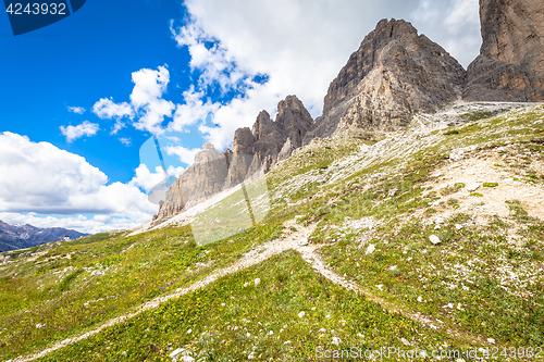 Image of Landmark of Dolomites - Tre Cime di Lavaredo