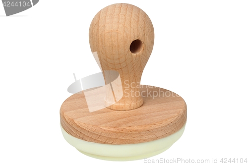 Image of Wooden cake stamp