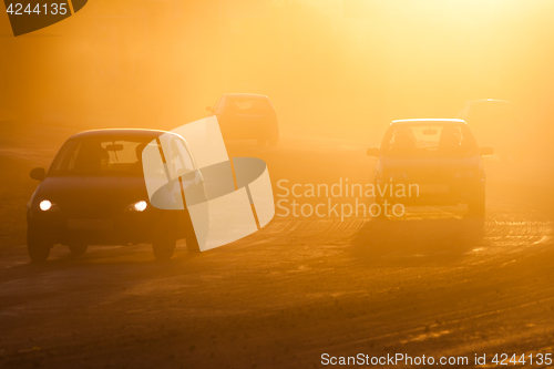 Image of smog from forest fires