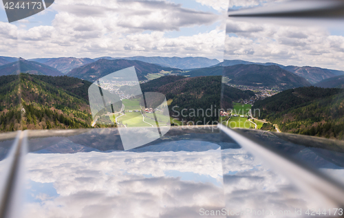 Image of Amazing viewpoint on Hausstein mountain in Austria