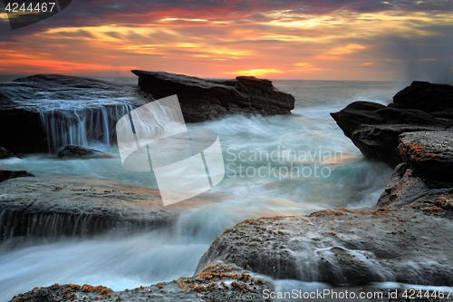 Image of Waves through the Culburra Channel