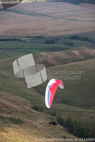 Image of Paragliding in mountains