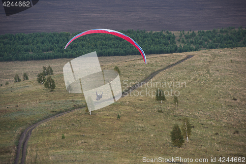 Image of Paragliding in mountains