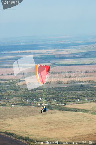 Image of Paragliding in mountains