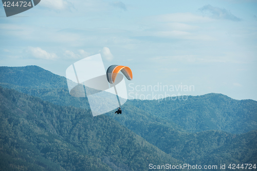 Image of Paragliding in mountains