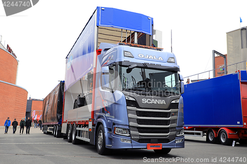 Image of Next Generation Scania R500 and Kapelli Trailer 