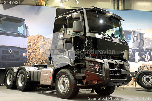 Image of Black Renault Trucks C for Construction
