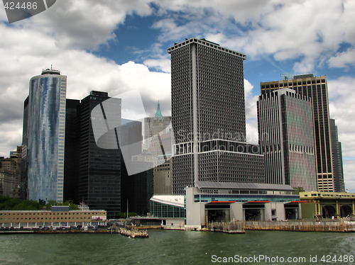 Image of Sky-scrapers viewed from water