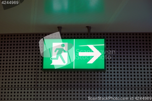 Image of Emergency Exit Sign