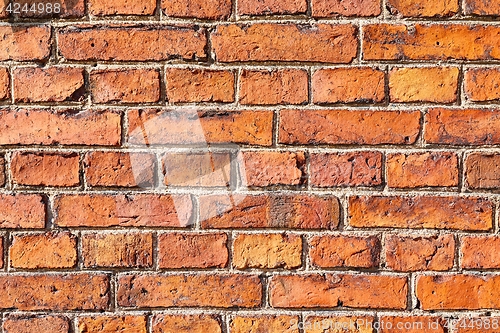 Image of Brick Wall Closeup