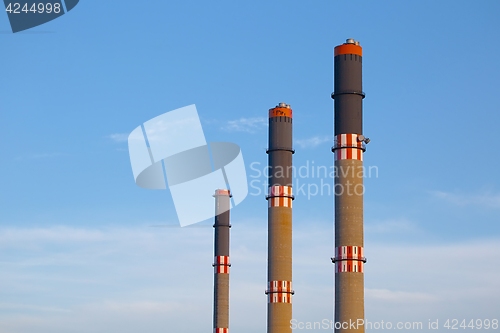 Image of Industrial Chimney Line