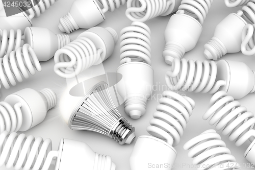 Image of Unique LED light bulb