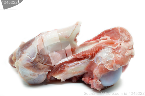 Image of Pig bone used for cooking soup base