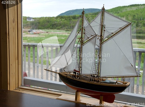 Image of Model Ship