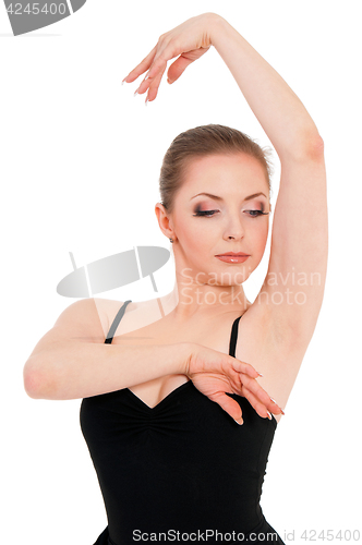 Image of Woman ballerina ballet dancer