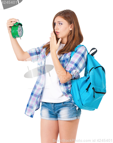 Image of Student teen girl 