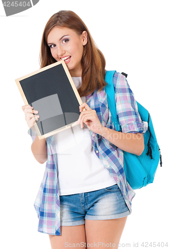 Image of Student teen girl 