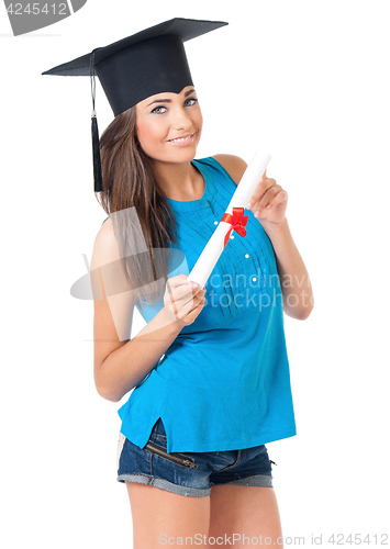 Image of Student teen girl 