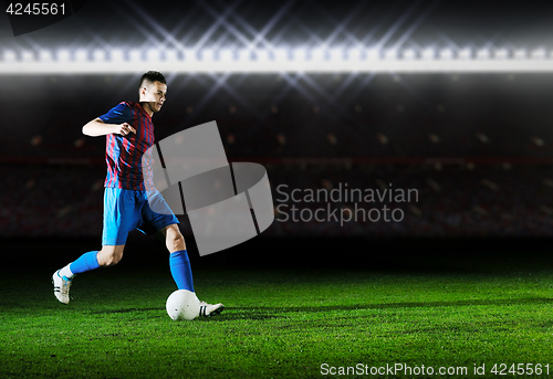 Image of football player in action